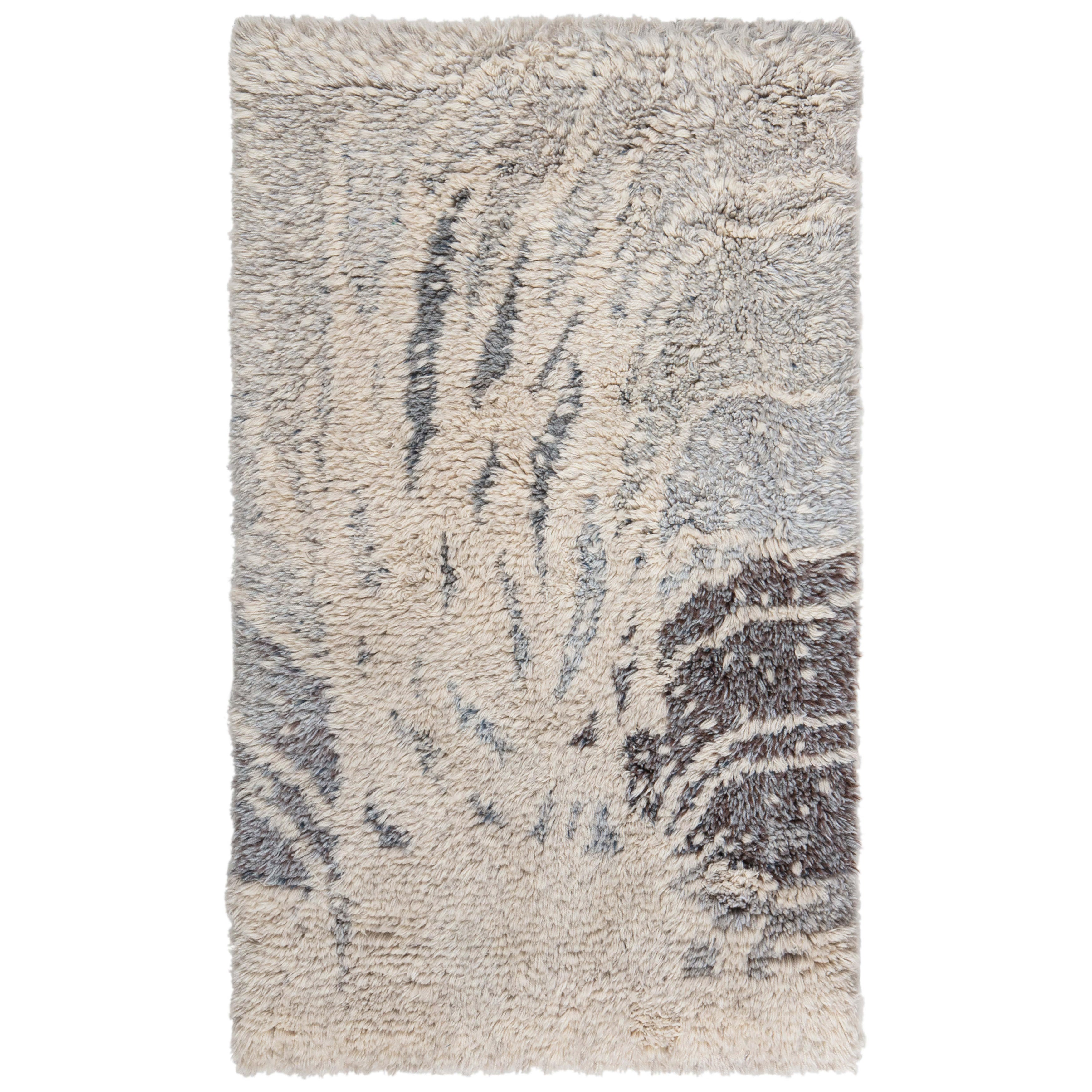 Tappeto vintage Rya di Riitta Maija Oksanen Doris Leslie Blau Collections