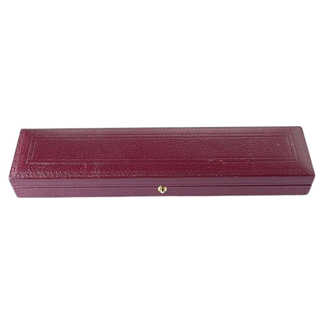 Vintage S. J. Phillips Ltd London Watch and Bracelet Box, Circa 1980s to 1990s For Sale