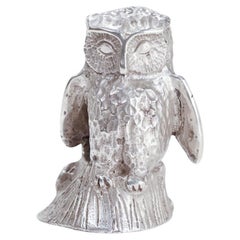 Used S. Kirk & Son Sterling Silver Miniature Owl Figurine