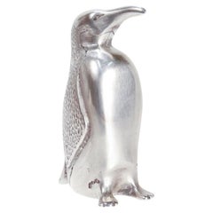 Used S. Kirk & Son Sterling Silver Miniature Penguin Figurine