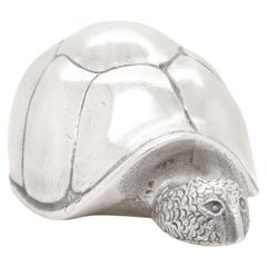 Vintage S. Kirk & Sons Sterling Silver Miniature Tortue ou Turtle Figurine