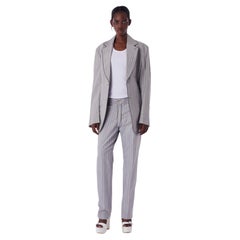 Vintage S/S 1991 Pinstripe grey Suit