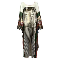 Vintage S/S 1996 Jean Paul Gaultier Kaftan Cape Dress