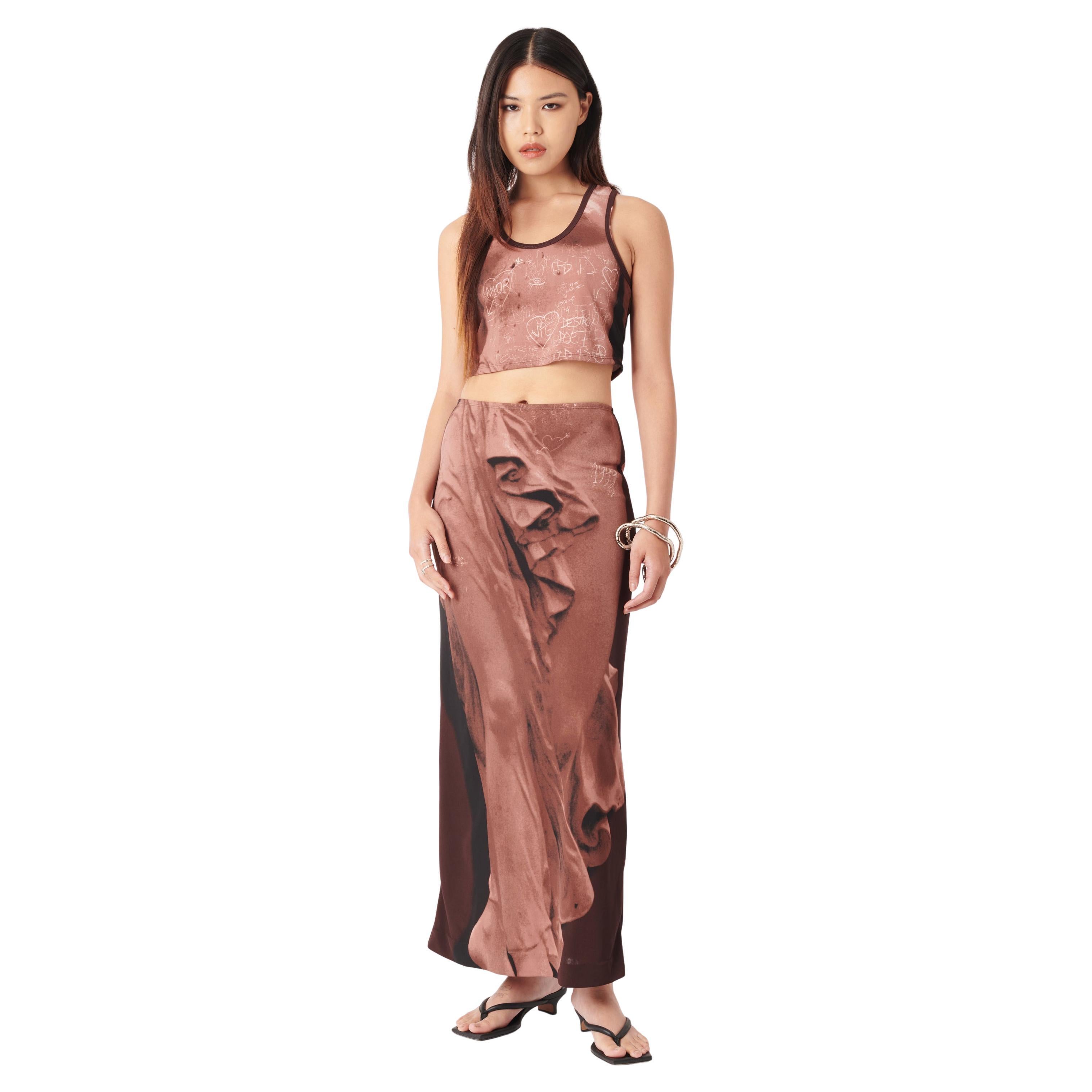 Vintage S/S 1999 Goddess Tromp L’oeil Graffiti Co-ord Set For Sale
