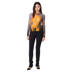 Vintage S/S 1999 Soleil Venus De Milo Top a rete