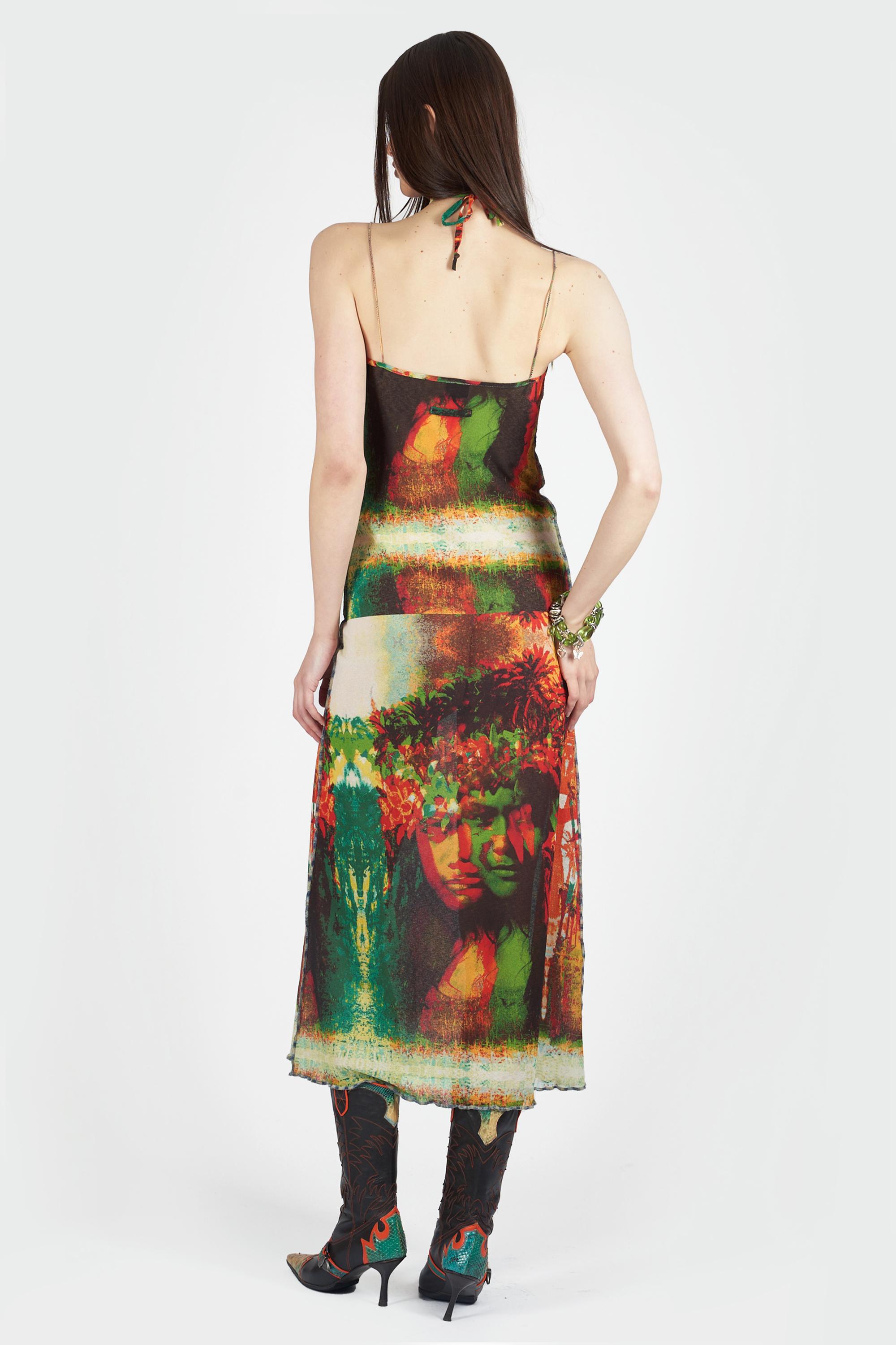 Vestido de malla 