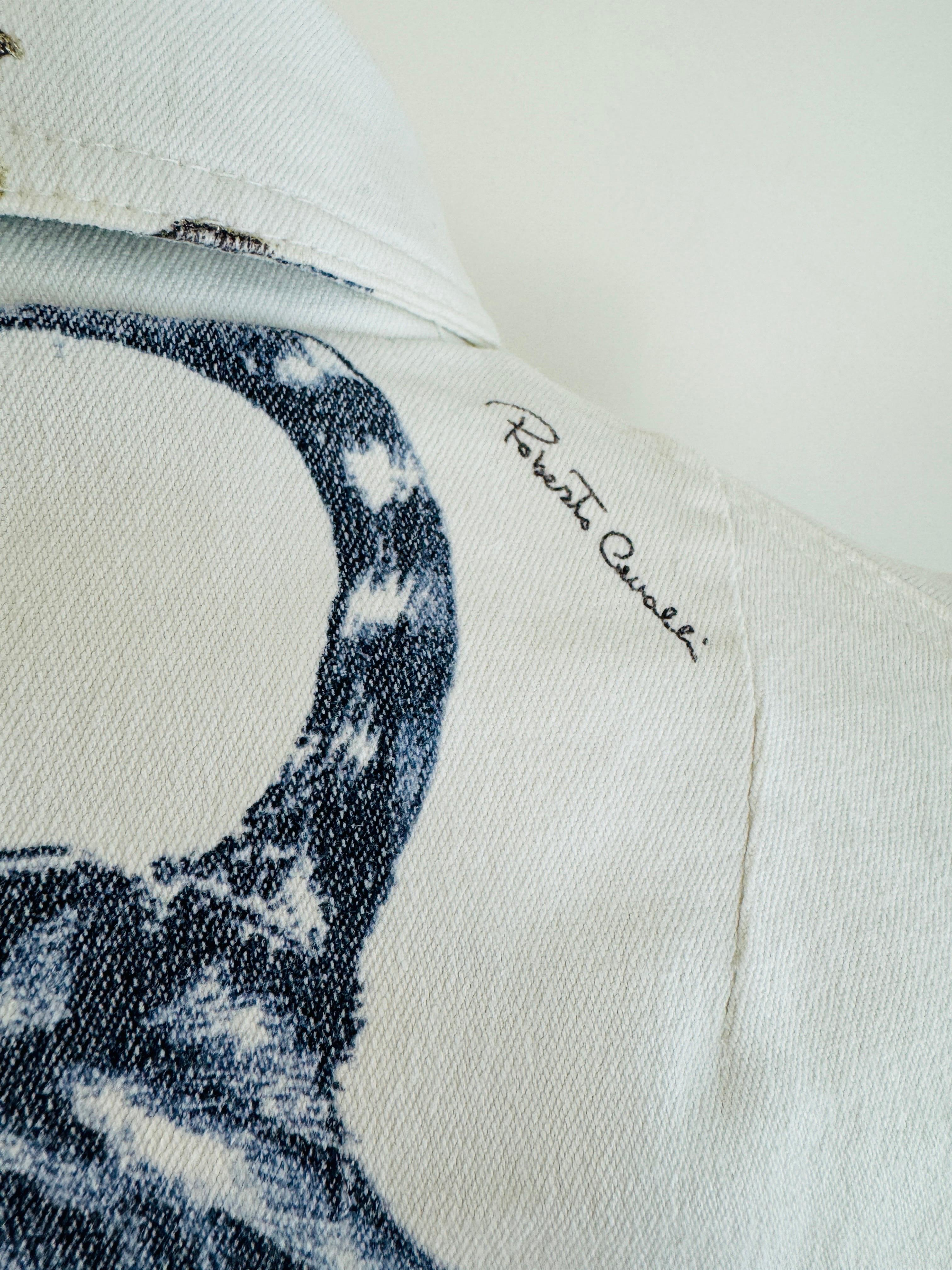 Roberto Cavalli S/S 2003 Tattoo Amour Jacket