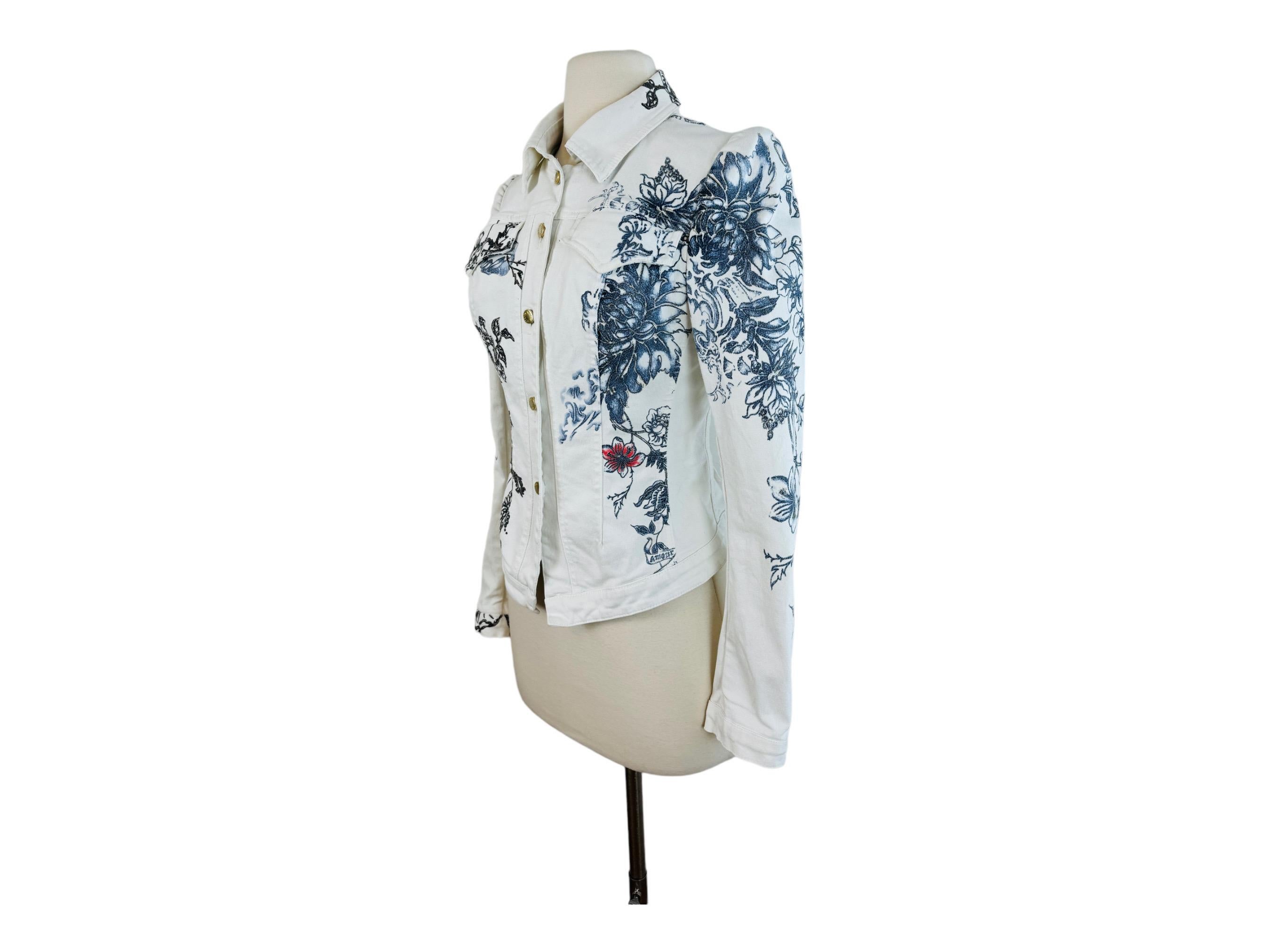 Roberto Cavalli S/S 2003 Tattoo Tiger Suede Skirt main image 0
