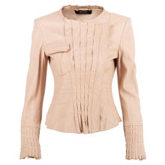 Vintage S/S 2004 Tom Ford for Gucci Nude Leather Jacket
