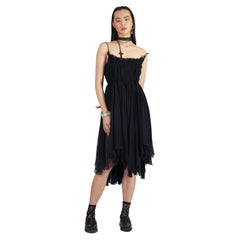 Vintage Alexander McQueen F/S RTW 2003 Harness Seidenkleid, Vintage