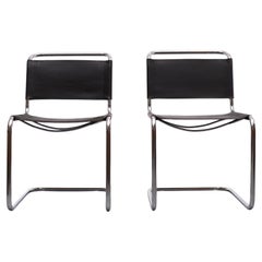 Vintage S33 Mart Stam Cantilever Chairs 1970s