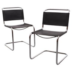 Vintage S33 Mart Stam Cantilever Chairs 1970s
