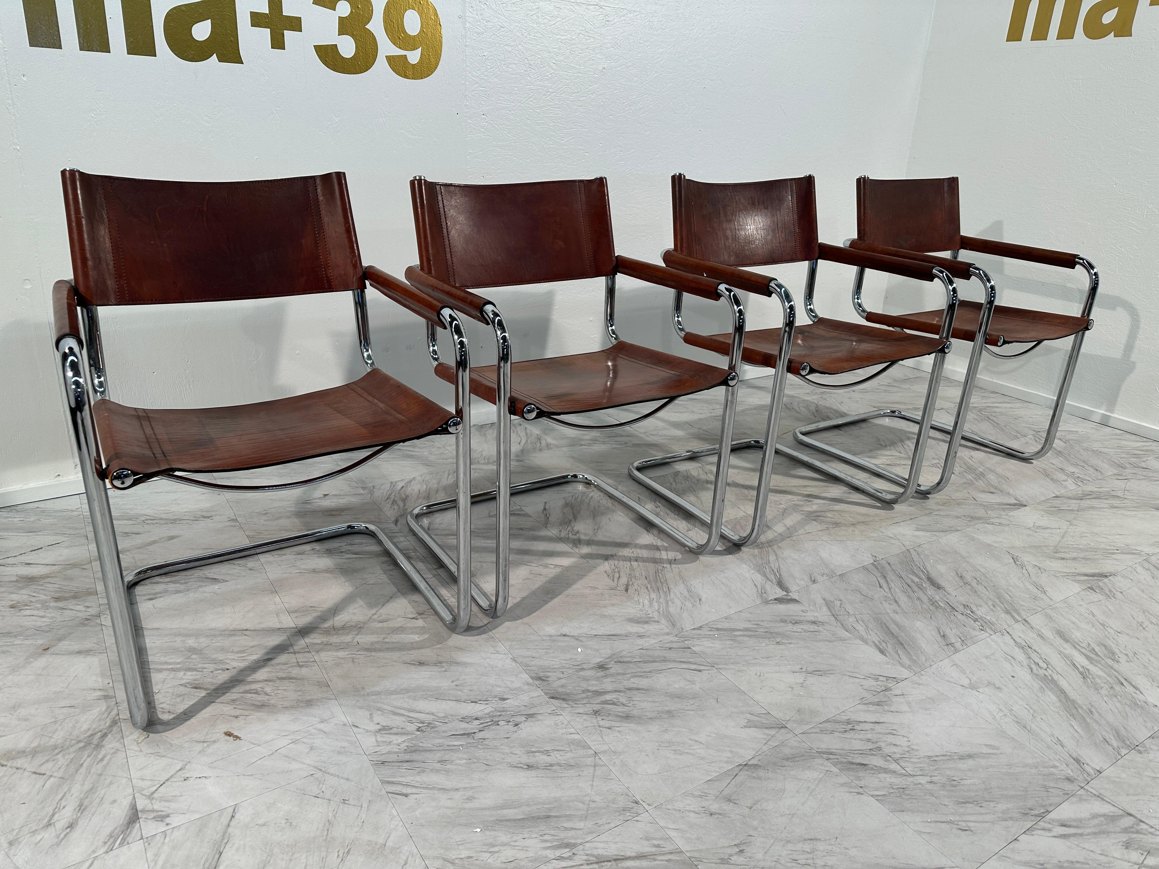Cubic form, clear design, fine proportions, and flexing movement: The development of the perfected cantilever chairs S 33 and S 34, among the first of their kind, today combines zeitgeist and a sense of tradition. “Why four legs if two will