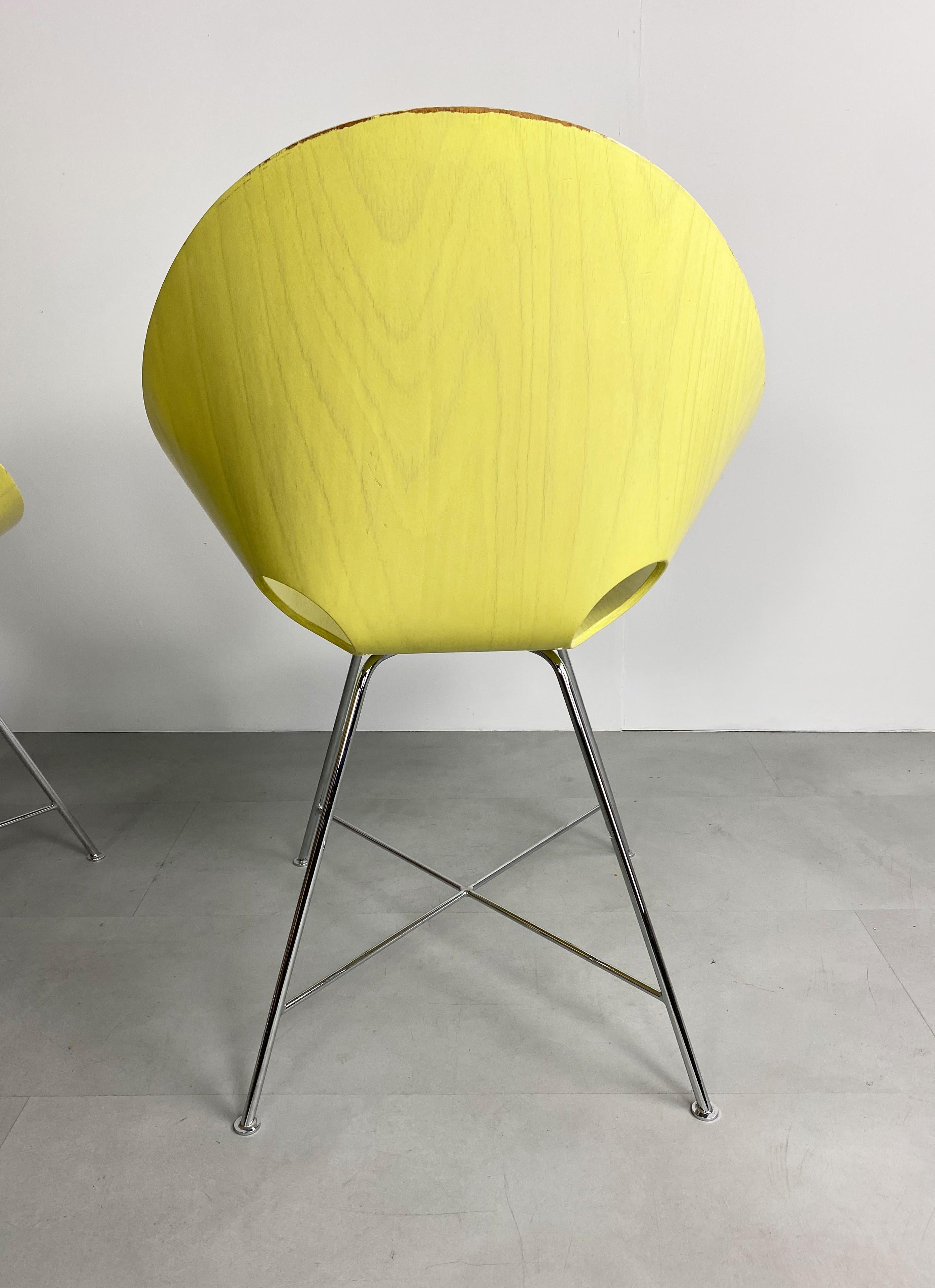 Vintage-Esszimmerstuhl S664 von Eddie Harlis für Thonet (20. Jahrhundert)