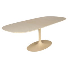 Tavolo da pranzo Tulip in stile Saarinen d'epoca della metà del secolo scorso