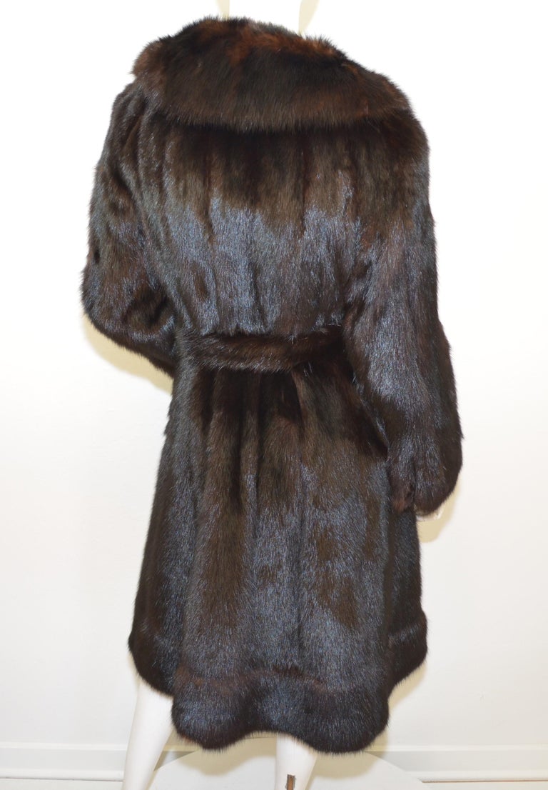 vintage sable fur coat