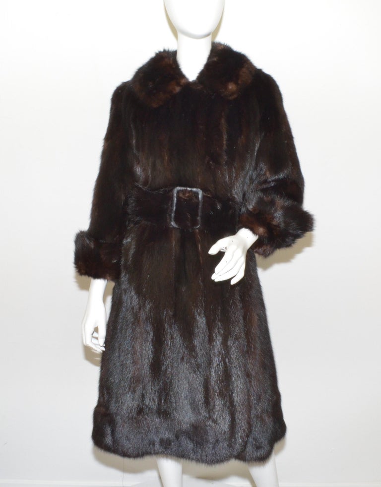 vintage sable fur coat