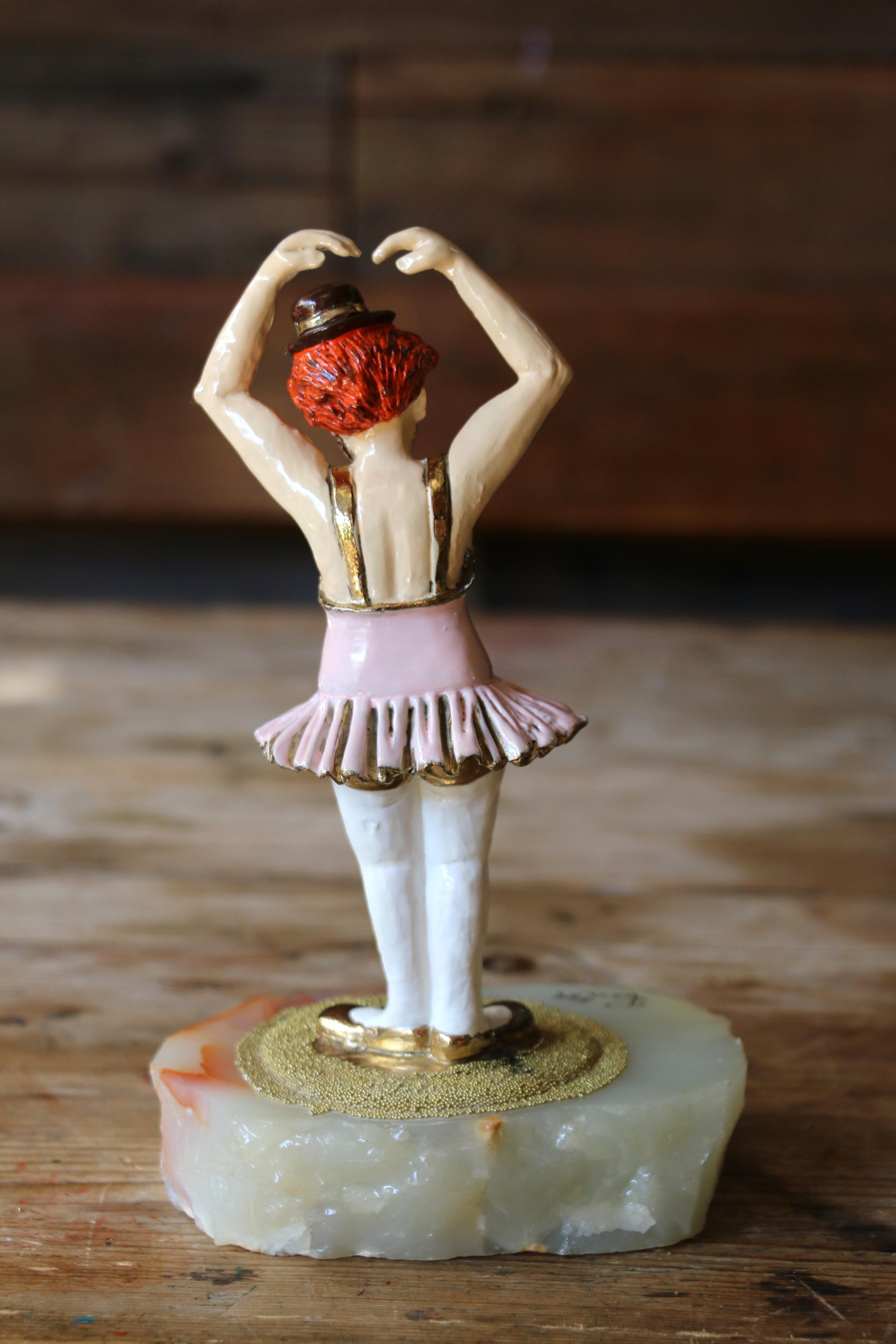 Figurina di clown d'epoca 