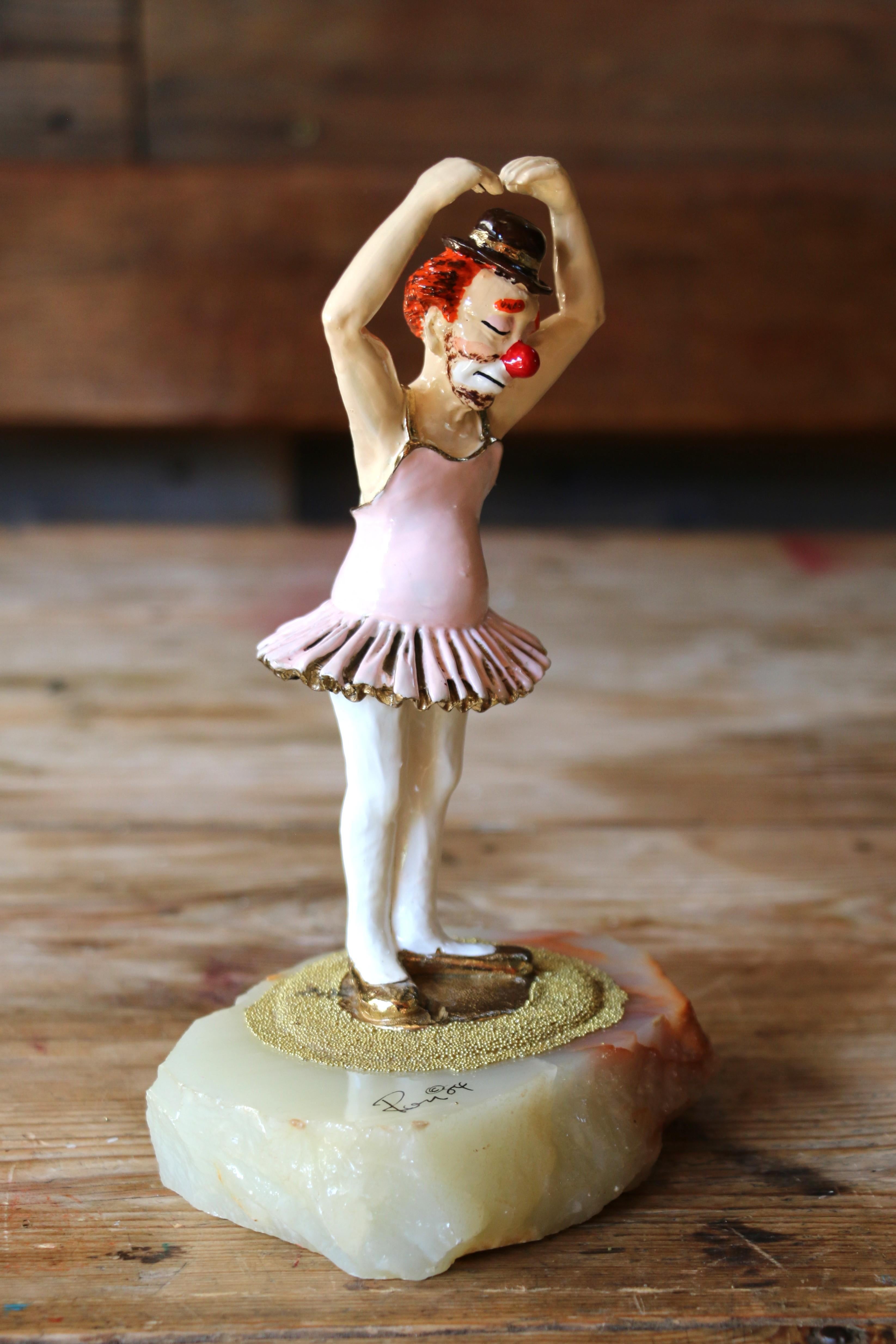 Figurina di clown d'epoca 