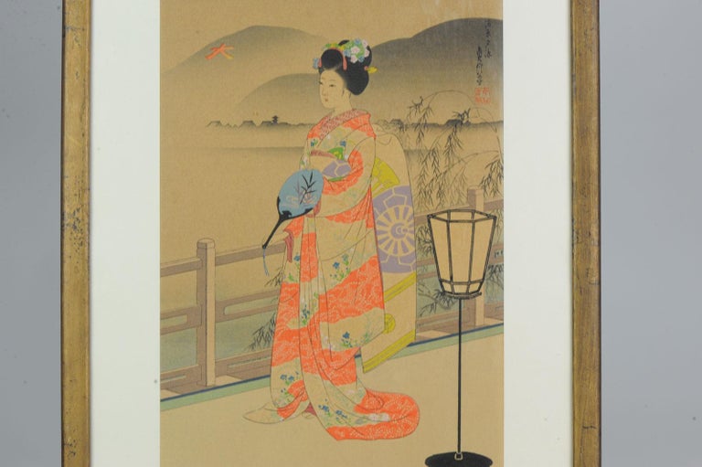 Vintage, Sadanobu III Hasegawa 1881-1963, Uchida Woodblock ...