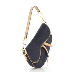 Vintage Saddle Bag Denim Medium