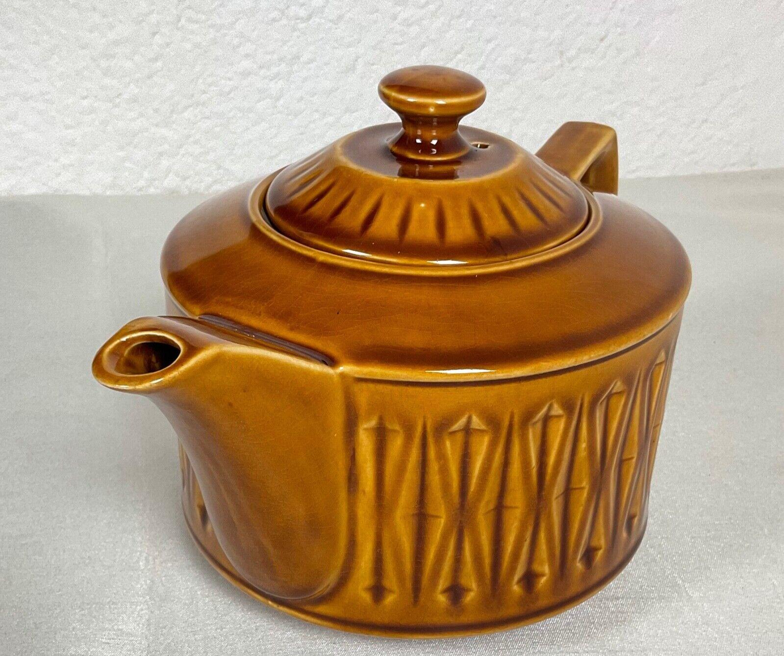 Vintage Sadler England Teapot – Brown Ceramic - 2Y500 In Good Condition For Sale In Bordeaux, FR