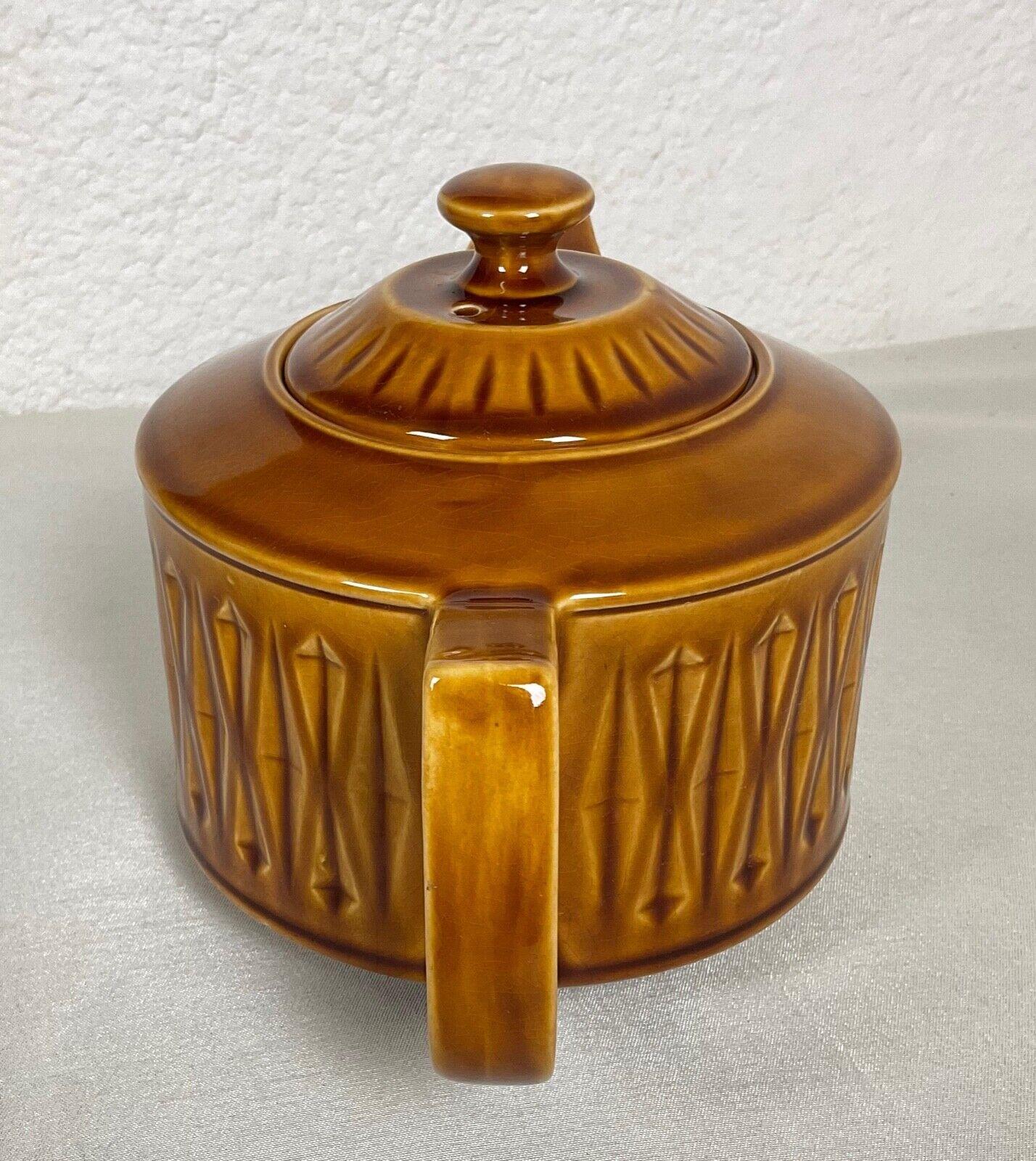 Vintage Sadler England Teapot – Brown Ceramic - 2Y500 For Sale 4