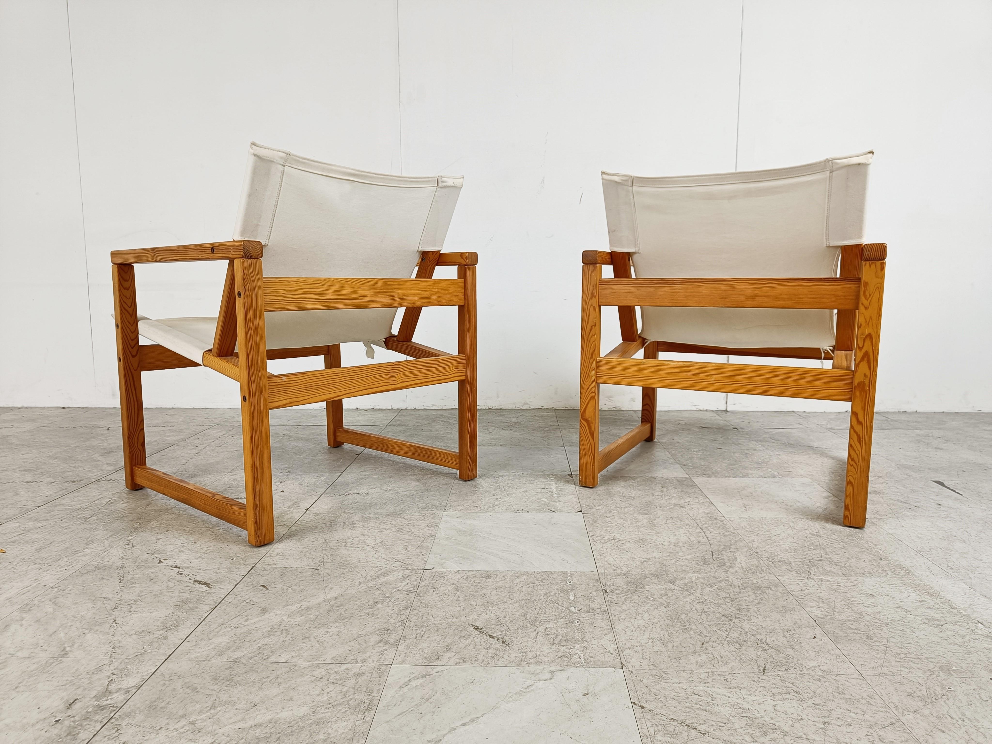 Vintage Safari Chairs by Tord Bjorlund for Ikea, 1980s 1
