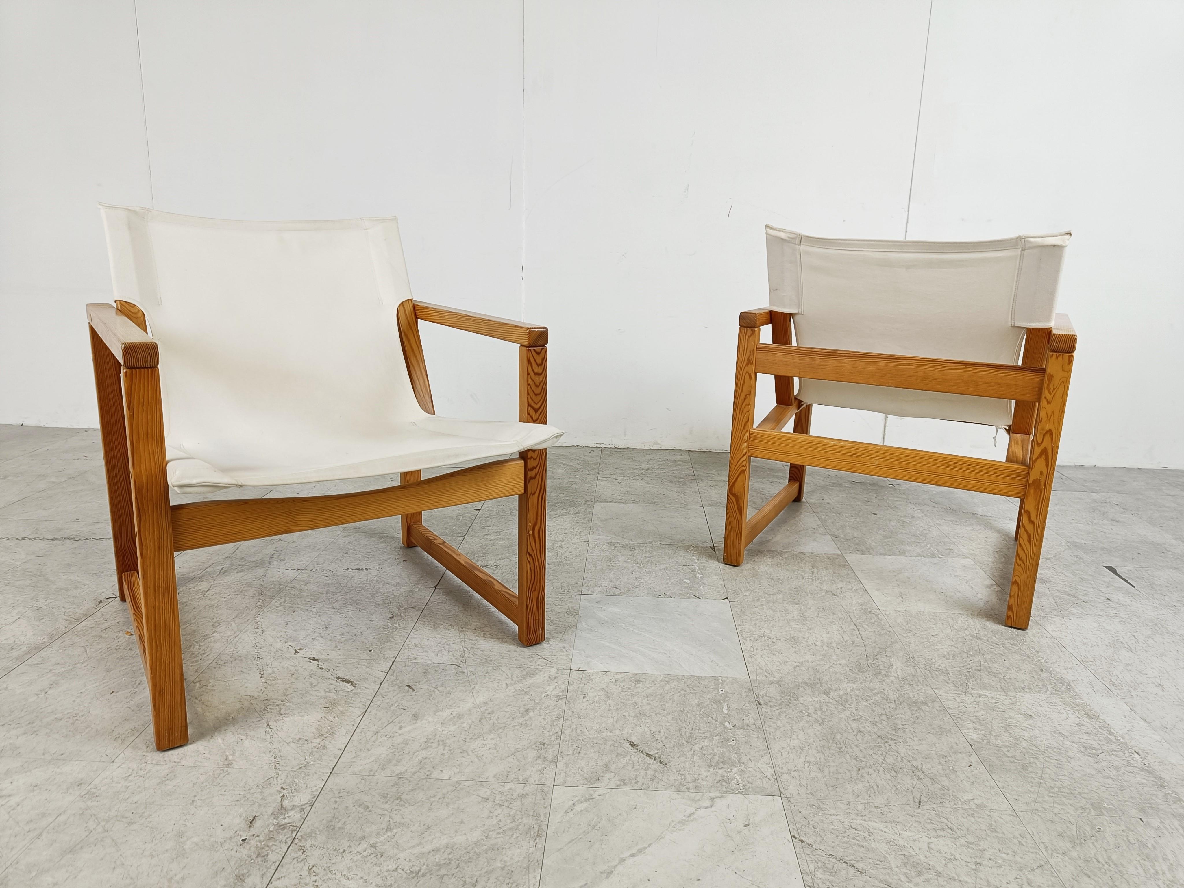 Vintage Safari Chairs by Tord Bjorlund for Ikea, 1980s 2