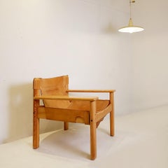 Vintage safari lounge armchair 'Natura' by Karin Mobring for Ikea - 1970s