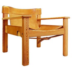 Vintage safari lounge armchair 'Natura' by Karin Mobring for Ikea - 1970s