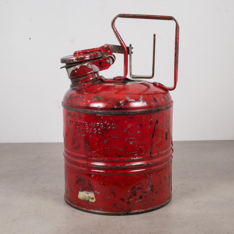 Vintage Safety Gas Can, circa 1940 at 1stDibs