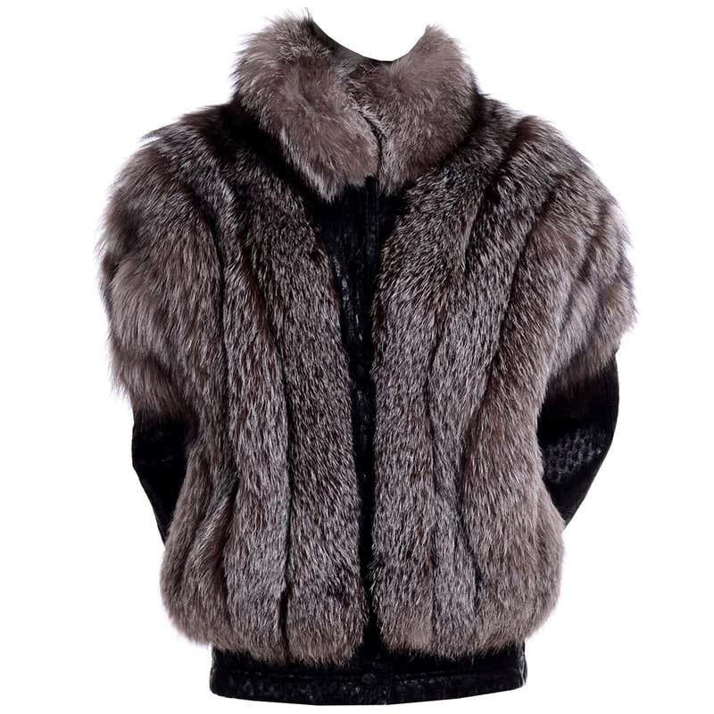 Vintage Saga Fox Fur Jacket - For Sale on 1stDibs