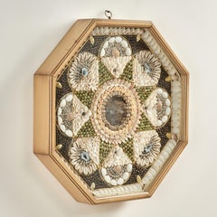 Vintage Sailors Valentine with Mirror