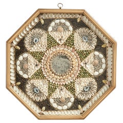 Vintage Sailors Valentine with Mirror