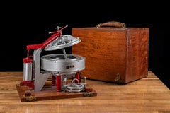 Vintage Salesman Sample Tire Vulcanizing Machine