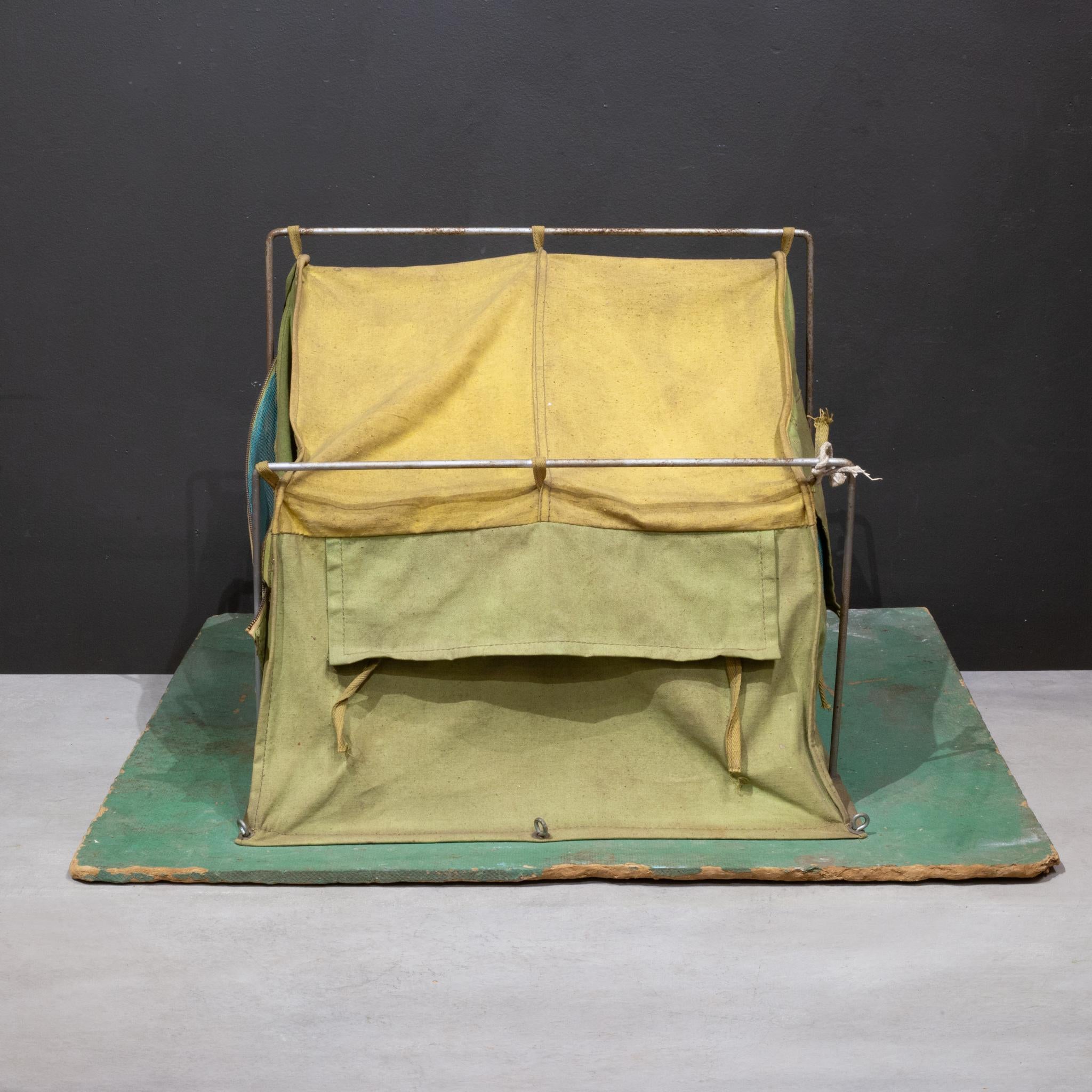 Vintage Salesman's Sample Canvas Camping Tent c.1940 For Sale 4