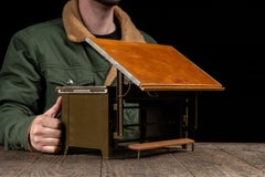 Vintage Salesmans Sample Drafting Desk by Hamilton