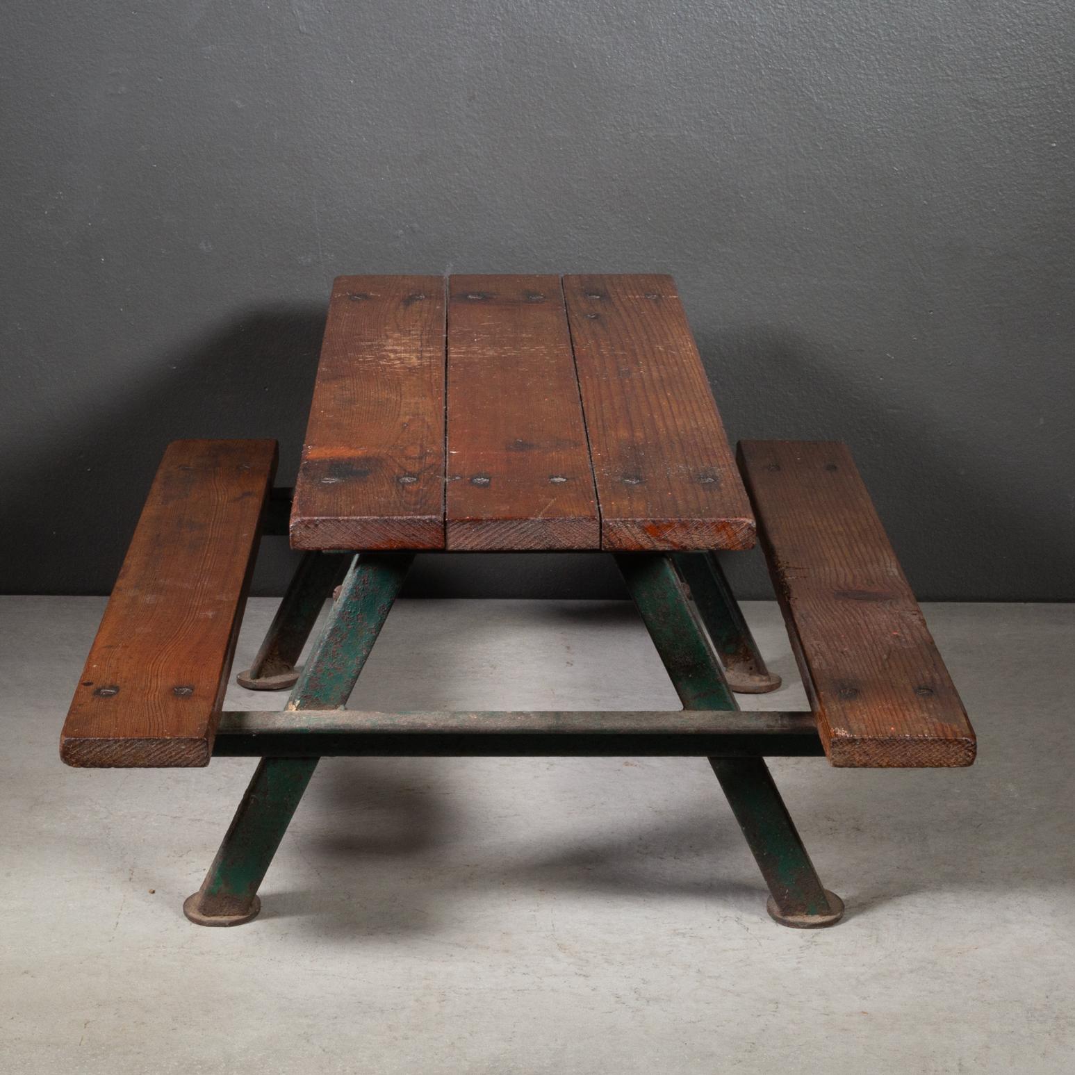 Industriel Table de pique-nique vintage d'échantillon de vendeur vers 1940 en vente