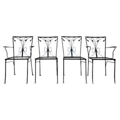 Chaises de jardin vintage Salterini, ensemble de quatre