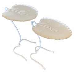 Vintage Salterini Lily Pad Nesting Tables - A Pair 