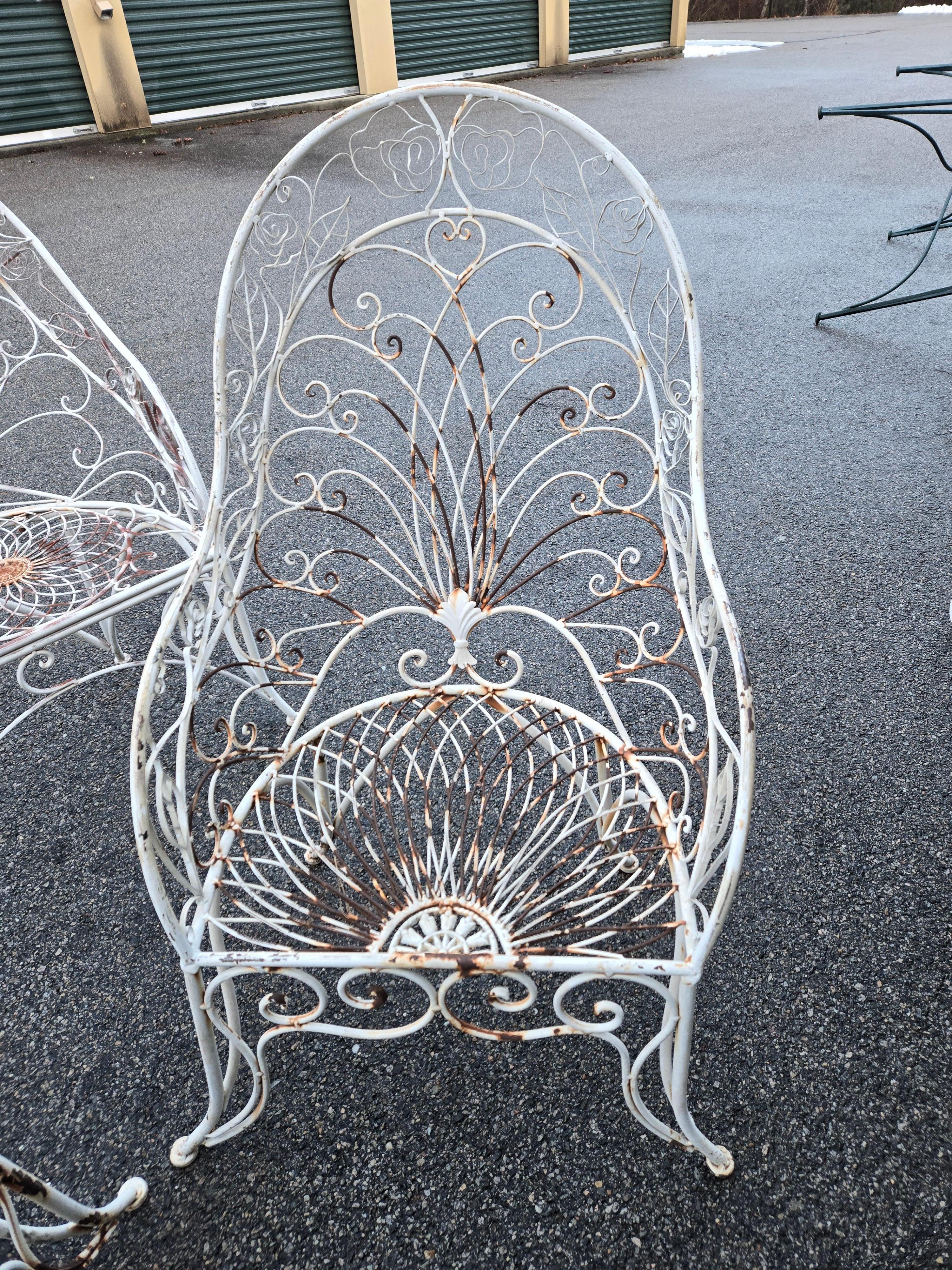 Vintage Salterini Outdoor Patio Furniture In Good Condition For Sale In Cumberland, RI