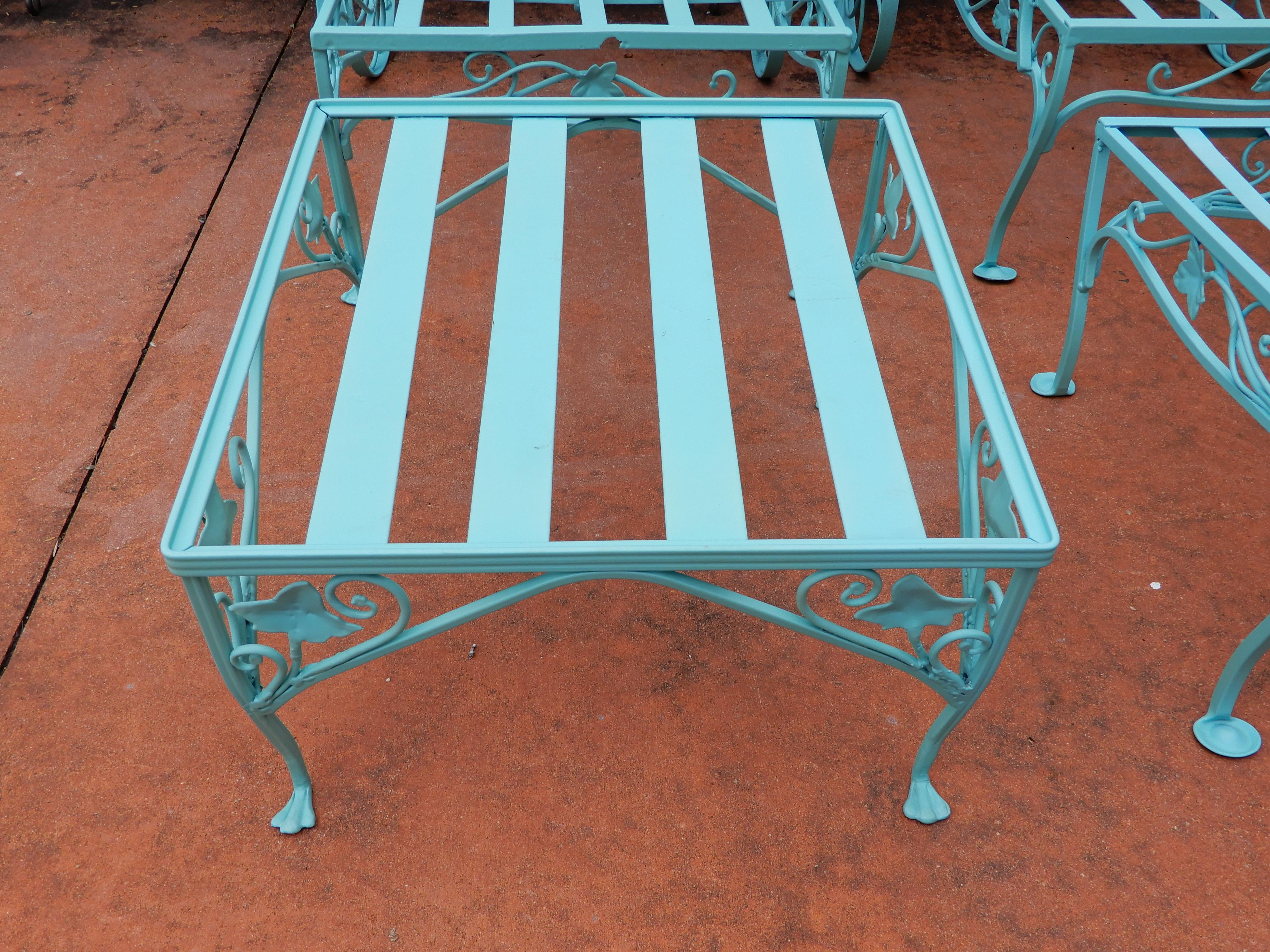 Vintage Salterini Pair Chaise Lounges For Sale 2