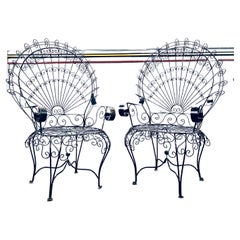 Vintage Salterini Peacock Chair -A Pair