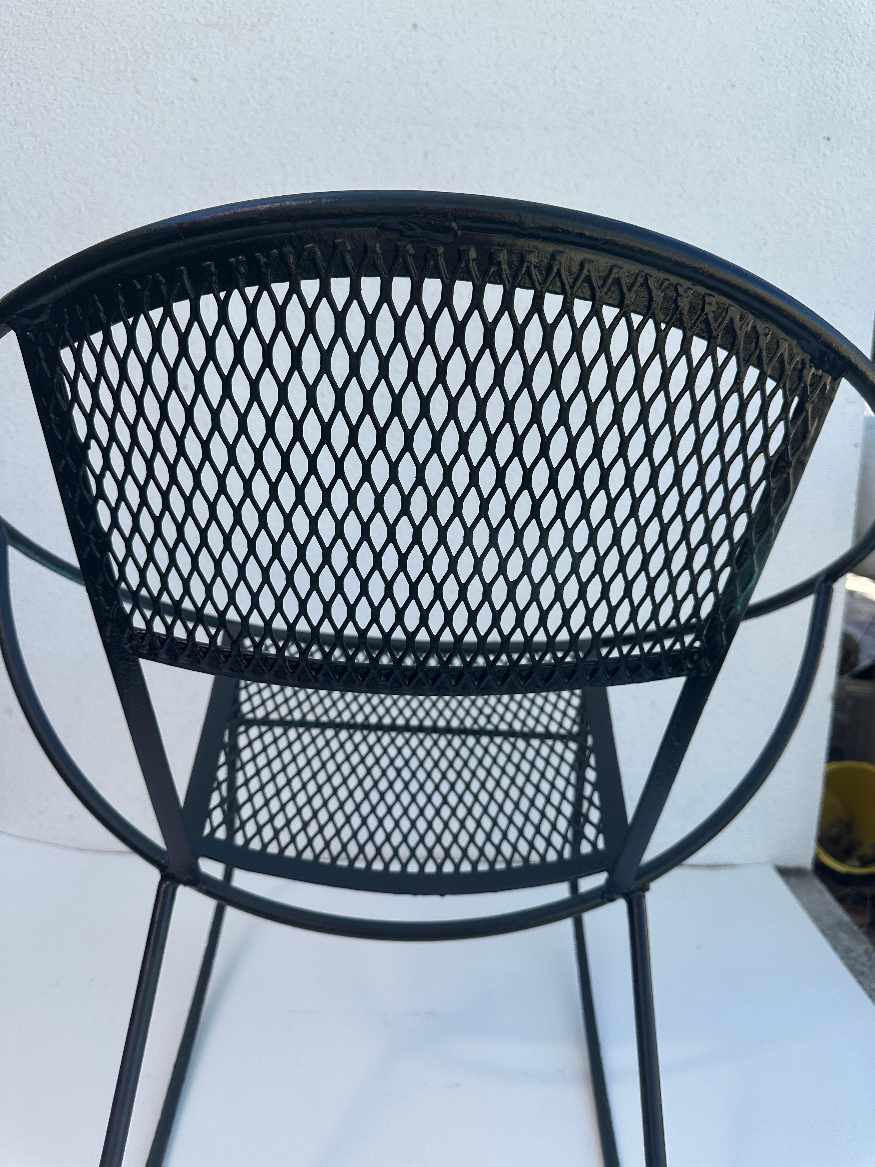 American Vintage Salterini Radar Rocking Chairs Mid Century Modern For Sale