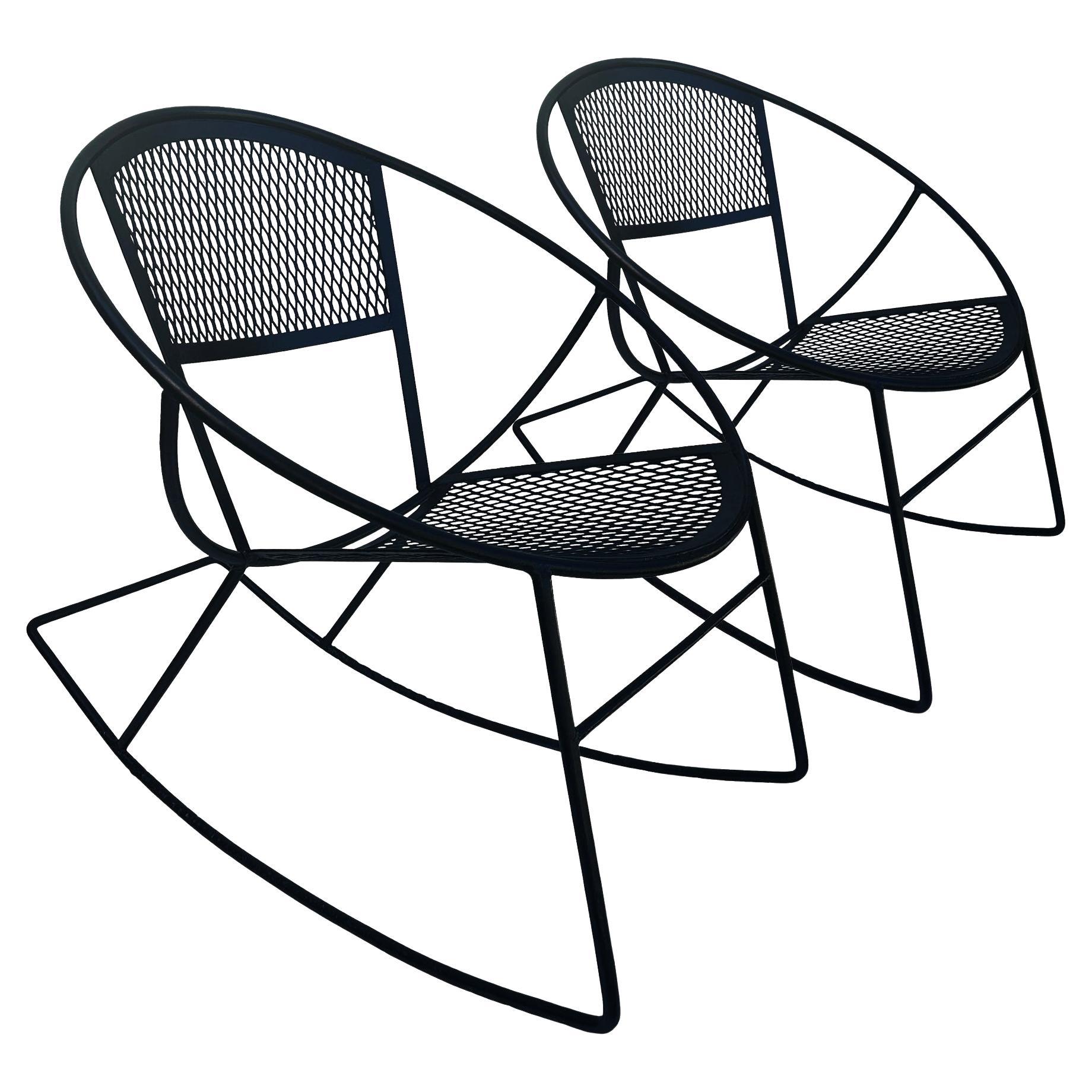 Vintage Salterini Radar Rocking Chairs Mid Century Modern
