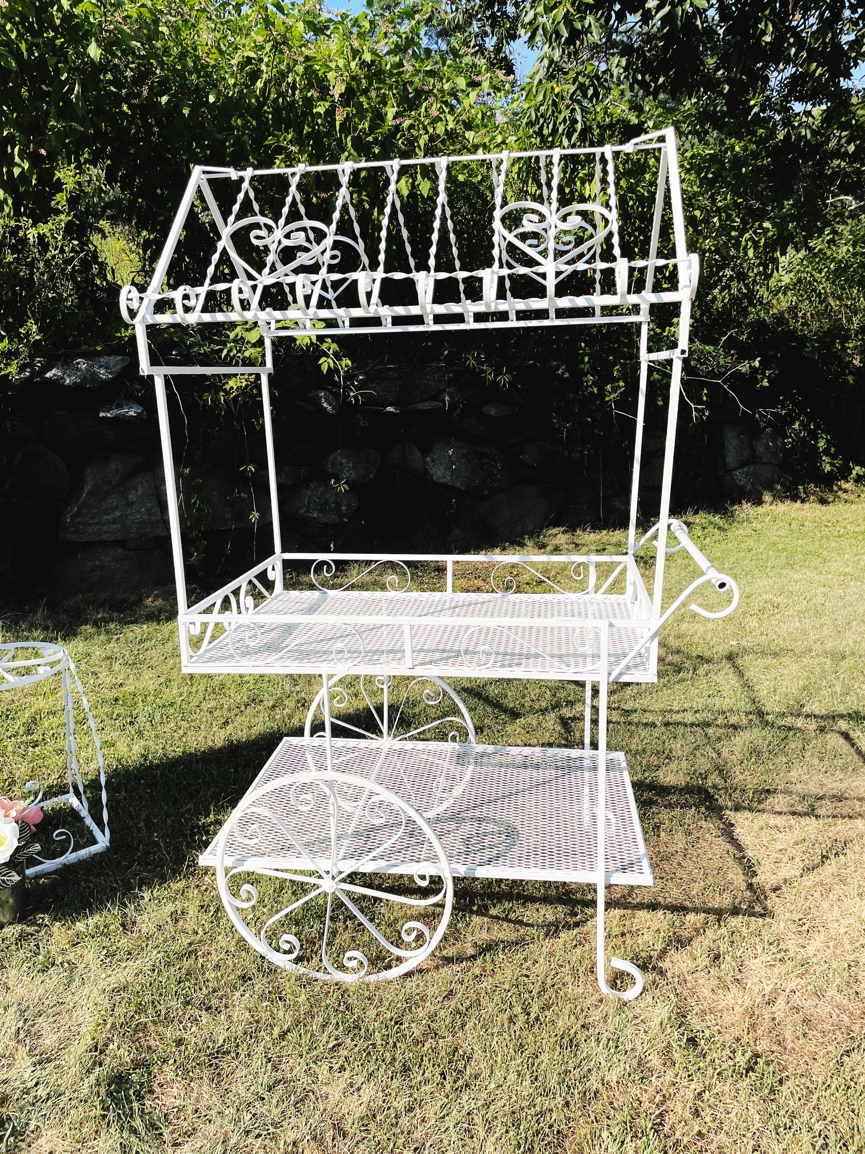 Shop Salterini Garden Furniture and Woodard Garden Furniture listed here or other Vintage Wrought Iron Patio Furniture Pieces online at our 1stDibs Store Front. Our Vintage Wrought Iron Outdoor Furniture Pieces are Available now and Ready to Ship