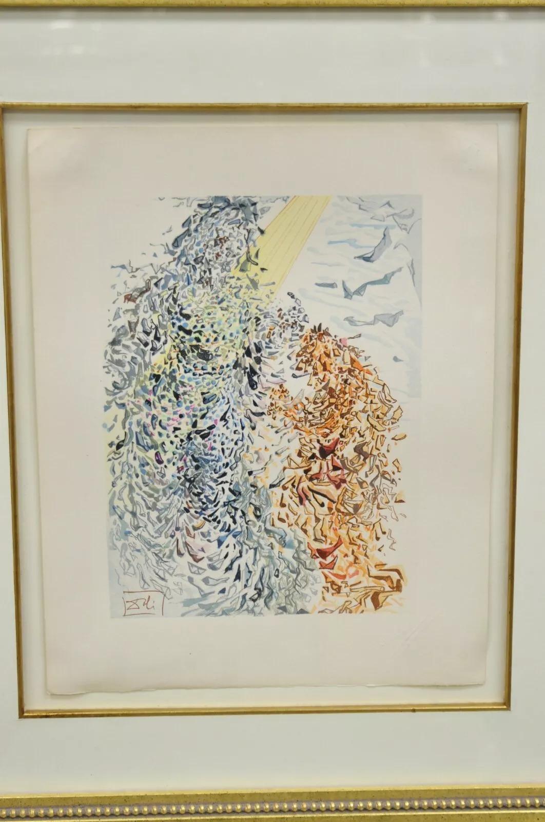 Vintage (1960-70) Salvador Dalì Divina Commedia 