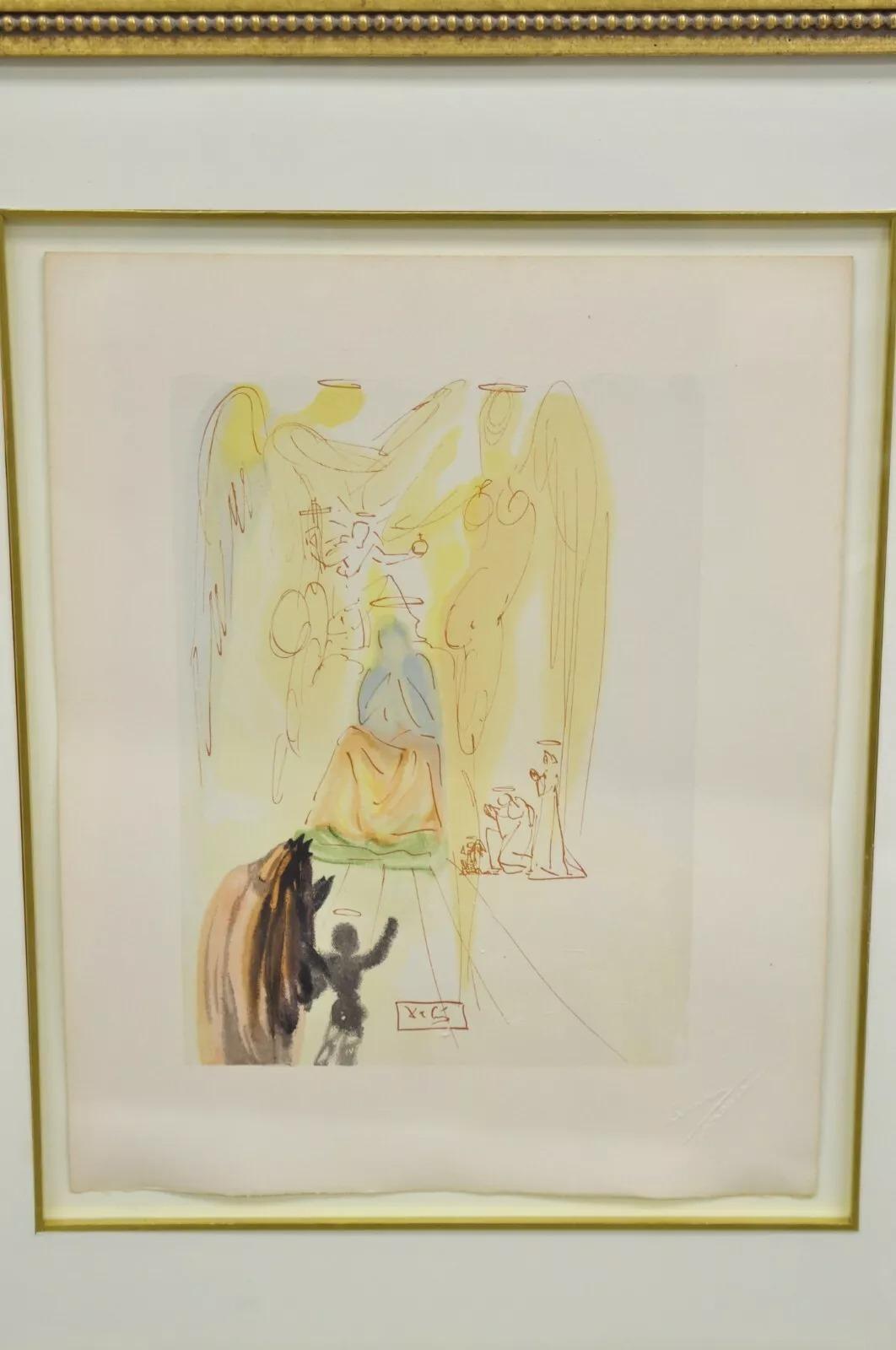 Vintage (1960-70s) Salvador Dalí Divina Comedia 