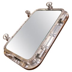 Vintage Salvaged Porthole Bar Tray